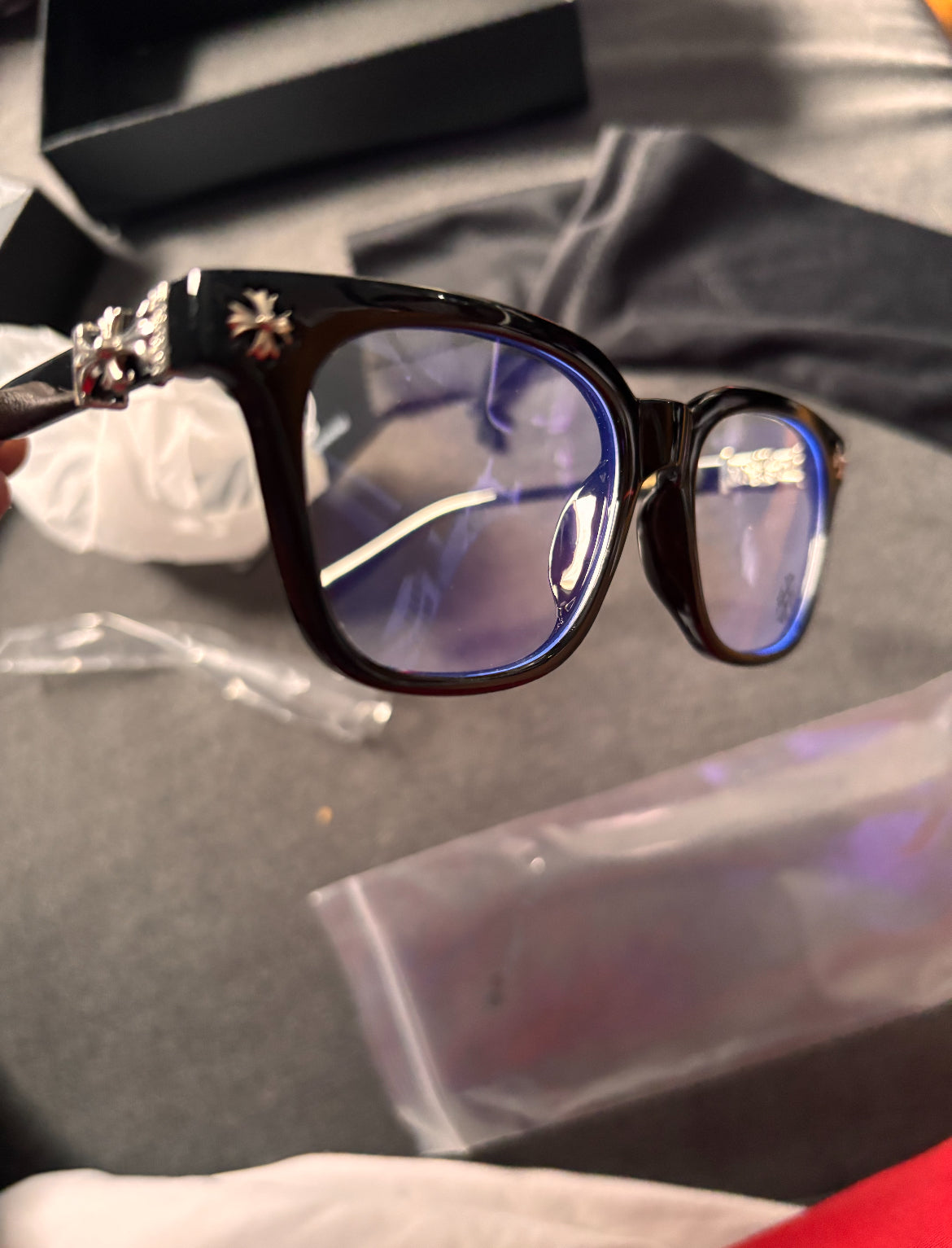 Chrome glasses